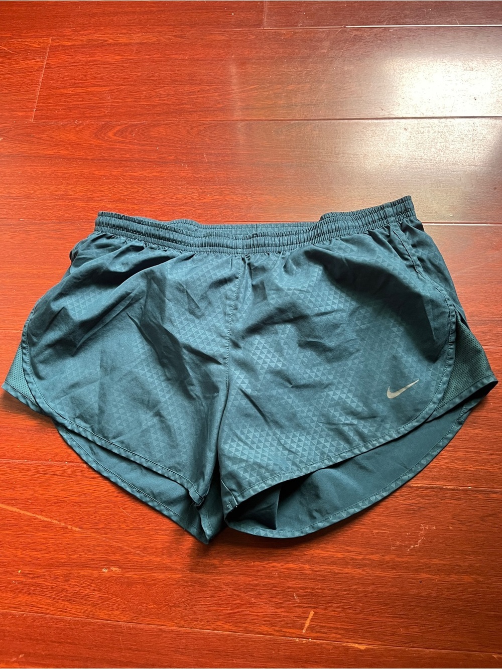 Nike Women's Teal Athletic Running Shorts